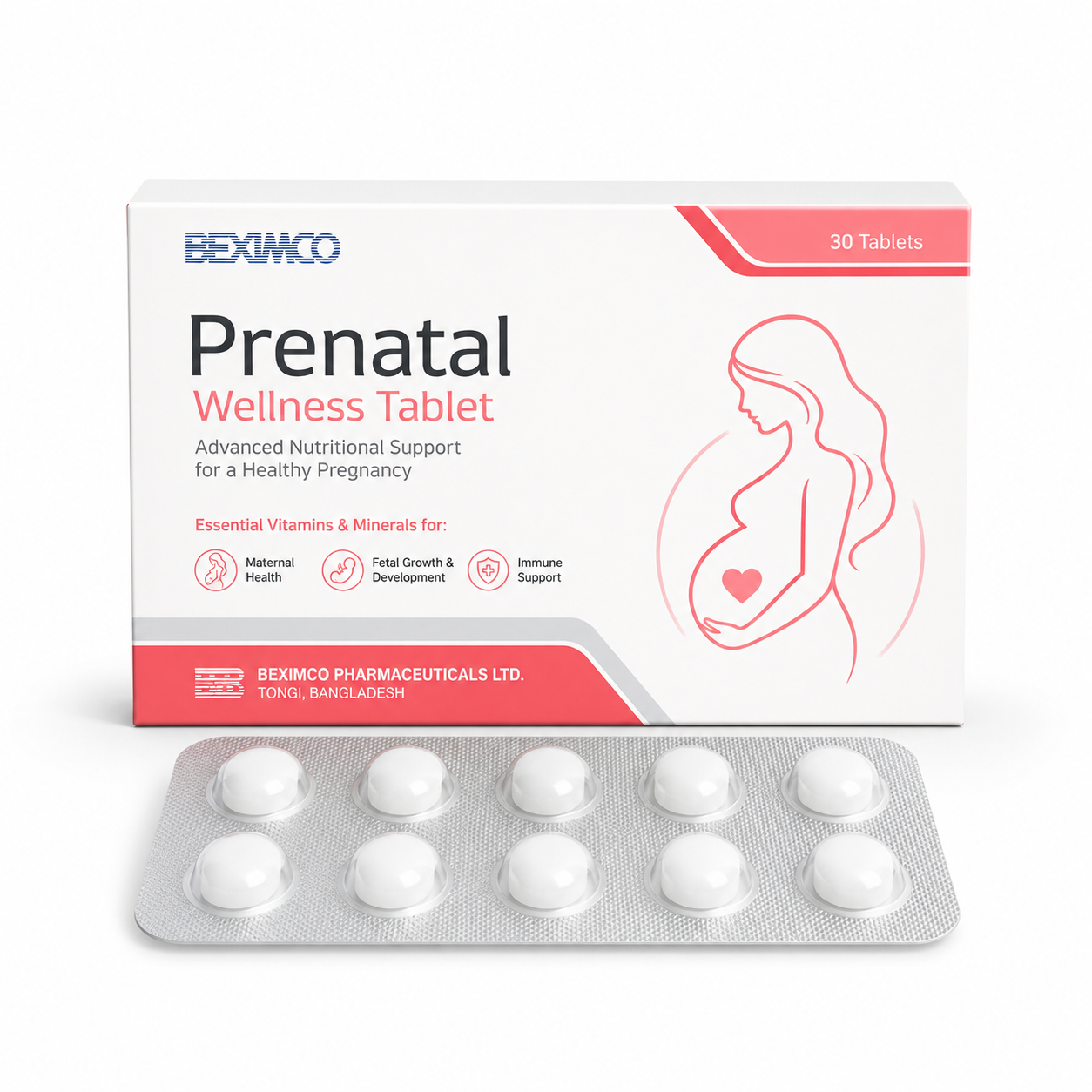 Beximco Prenatal Wellness Tablet