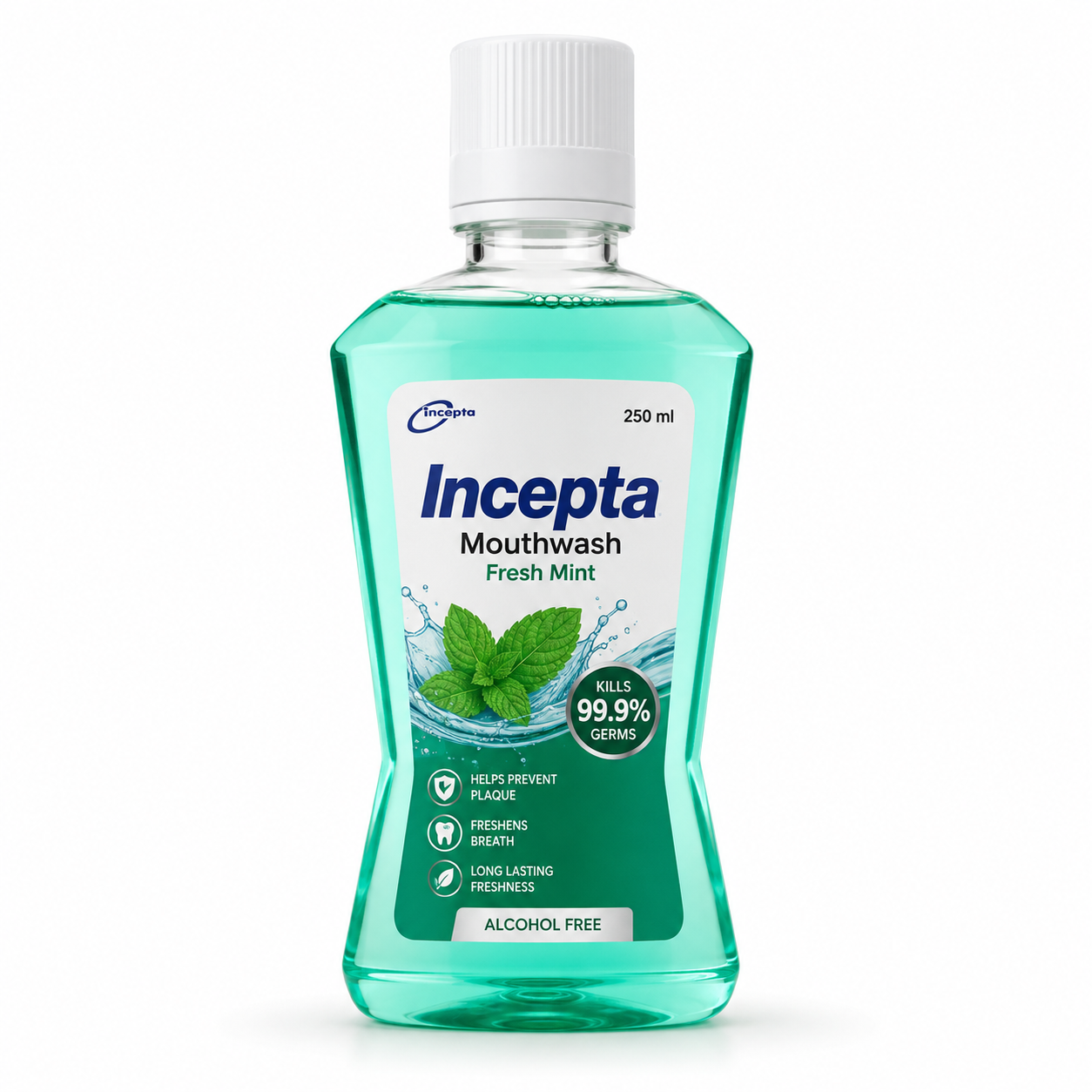 Incepta Mouthwash Fresh Mint