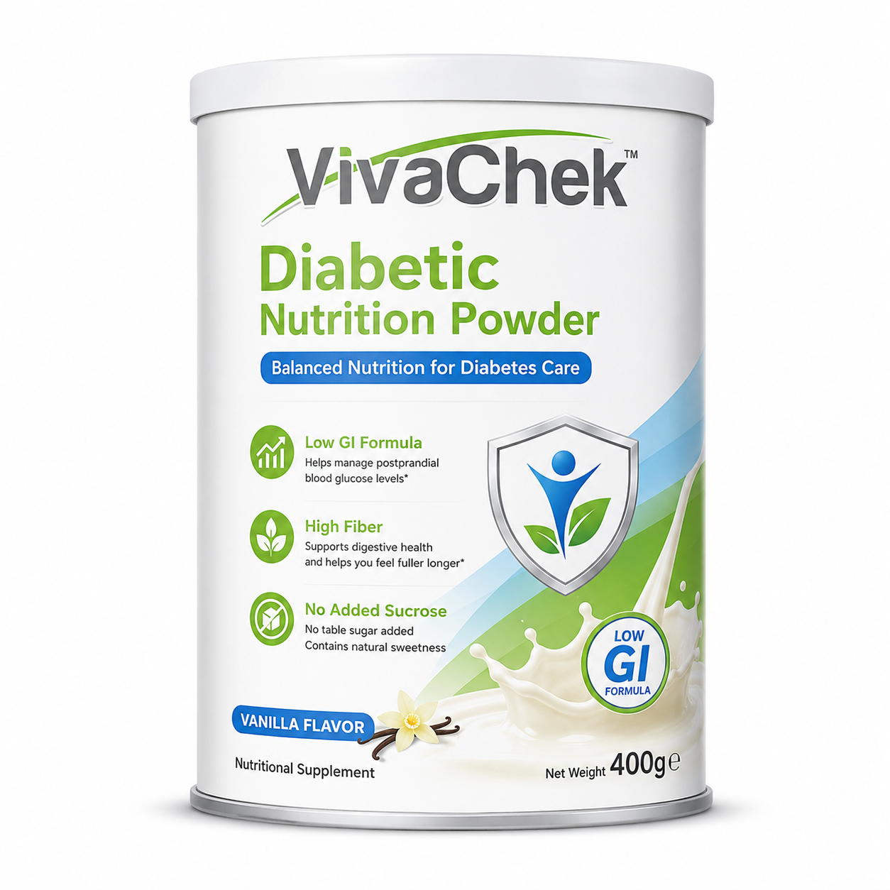 VivaChek Diabetic Nutrition Powder 400 gm
