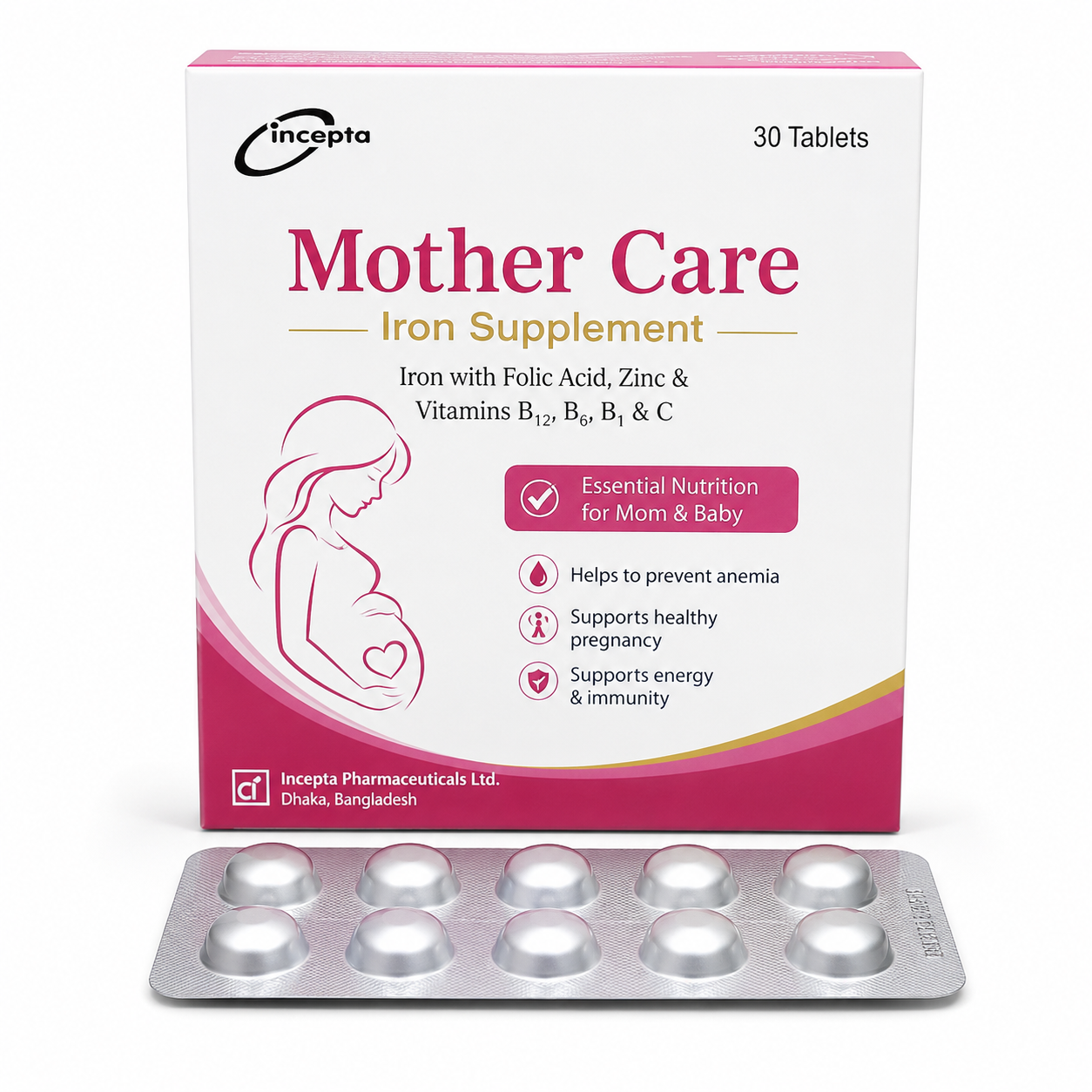 Incepta Mother Care Iron Supplement