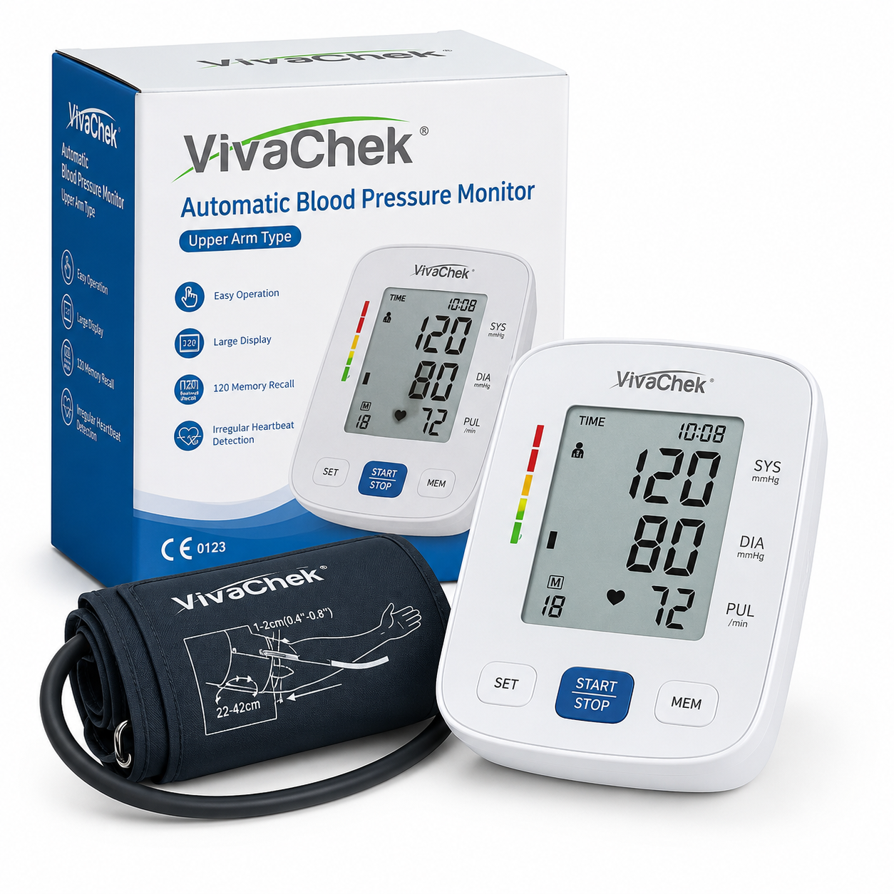 VivaChek Automatic Blood Pressure Monitor